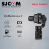 SJCAM SJ8 Pro Plus Air Handheld GIMBAL SJ-Gimbal 2 3 Axis Stabilizer for SJ7 Star SJ6 Legend  SJ8 plus pro yi 4k Action cam