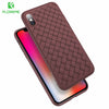 FLOVEME Soft Phone Case For iPhone 8 X XS 11 Pro Max Luxury Grid Cases For iPhone 6 6s 7 8 Plus XR XS Cover Silicone Accessories