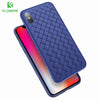 FLOVEME Soft Phone Case For iPhone 8 X XS 11 Pro Max Luxury Grid Cases For iPhone 6 6s 7 8 Plus XR XS Cover Silicone Accessories