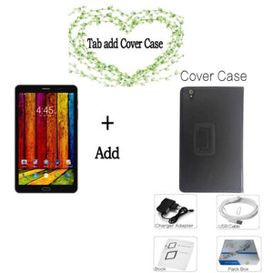 8 inch 4G LTE Phone Call Tablets Android 7.0 Octa Core 4G+64G Tablet Pc Built-in 3G Dual SIM Card laptop WiFi Bluetooth tab