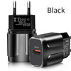 YKZ Quick Charge 3.0 18W QC 3.0 4.0 Fast charger USB portable Charging Mobile Phone Charger For iPhone Samsung Xiaomi Huawei