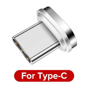 GETIHU 2m Magnetic Cable Fast 3A For iPhone XS Samsung Charger Quick Charge 3.0 Micro USB Type C Magnet Phone Charging Data Cord