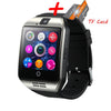 Q18 Bluetooth Smart Watch Q18 Fitness Tracker Touch Screen Support APP Download TF Sim Card Camera Dial /Call for Android Phone