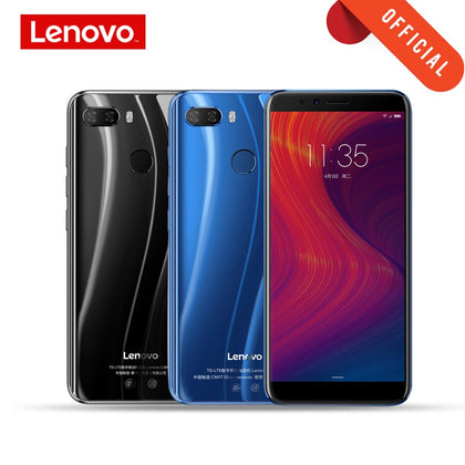 Lenovo Mobile Phone 3GB 32GB K5 Play Face ID 4G Smartphone 5.7 inch Snapdragon Octa Core Rear Camera 13MP 2MP Global Cellphone
