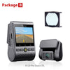 4K DVR Dual Dash Cam VIOFO A129 Pro Duo 3840*2160P Ultra HD 4K front rear Dash Camera Sony 8MP Sensor GPS Wi-Fi car cam G-sensor