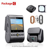 4K DVR Dual Dash Cam VIOFO A129 Pro Duo 3840*2160P Ultra HD 4K front rear Dash Camera Sony 8MP Sensor GPS Wi-Fi car cam G-sensor