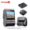4K DVR Dual Dash Cam VIOFO A129 Pro Duo 3840*2160P Ultra HD 4K front rear Dash Camera Sony 8MP Sensor GPS Wi-Fi car cam G-sensor