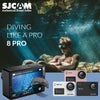SJCAM SJ8 Series SJ8 Pro 4K 60FPS WiFi Remote Helmet Action Camera Ambarella Chipset 4K/60FPS Ultra HD Extreme Sports DV Camera