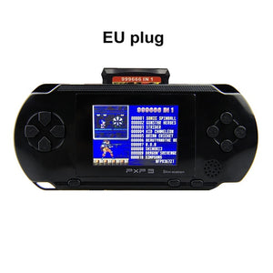 3 Inch 16 Bit PXP3 Slim Station Video Games Player Handheld Game +2 Pcs Free Game Card Console built-in 150 Classic Games