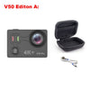 EKEN V50 Pro Action Camera Ambarella A12 IMX258 Sensor real 4K 30FPS Motorcycle Camera WiFi Go Waterproof Mini Sports Camera