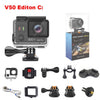EKEN V50 Pro Action Camera Ambarella A12 IMX258 Sensor real 4K 30FPS Motorcycle Camera WiFi Go Waterproof Mini Sports Camera